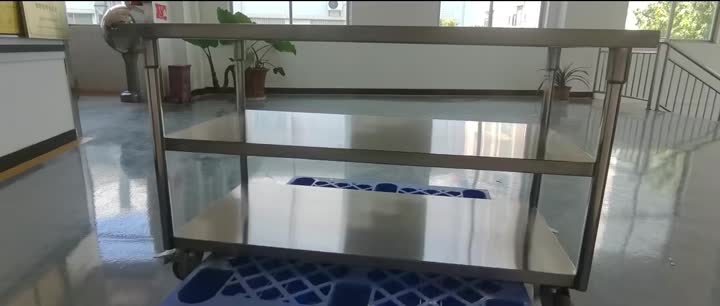 Mobil üç katmanlı düz çalışma tezgahı