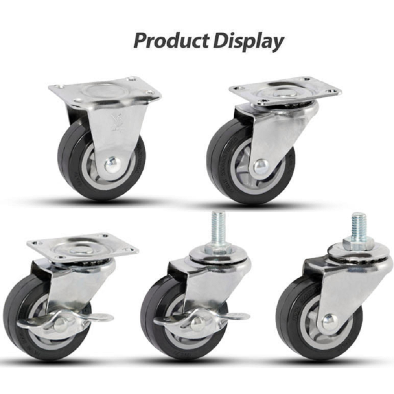 Light Duty Black PU Caster