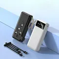 Factory Power Bank 20000mAh: Built-in Cable, Portable Spare Battery with Phone Bracket and Lanyard1
