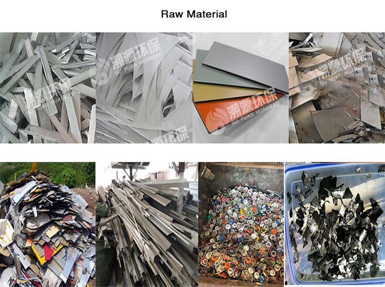 Environmental protection Waste Scrap Aluminum Composite Panel Recycling Machine