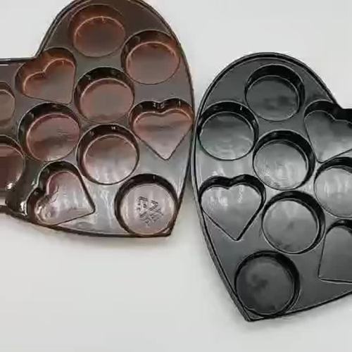 Heart shape blister tray