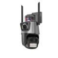 Ip Camera 8MP Icsee Wifi Dual Lens Waterproof Night Vision Surveillance With Light Alarm1