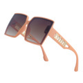 Factory Direct Custom Square Half Rimless Sunglasses1