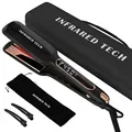 High-Quality Professional Titanium Infrared Hair Straightener & Curler 2-in-1 Custom Logo Iron1