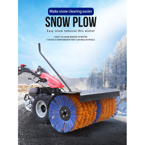 Bajak Salju Hidraulik Baru sangat kuat dan Snow-covered15 HP Snow Thrower