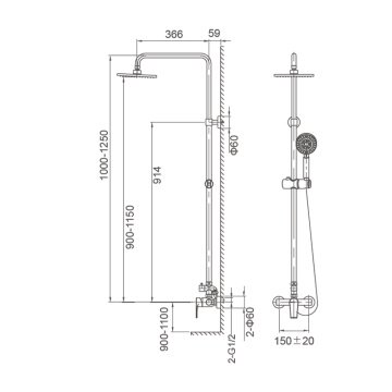 China Top 10 hand shower brass Potential Enterprises