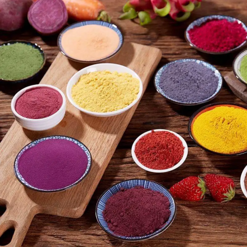 ¿Es el pigmento de frutas y verduras en polvo?