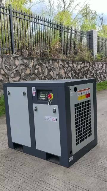 Fixed frequency screw air compressor