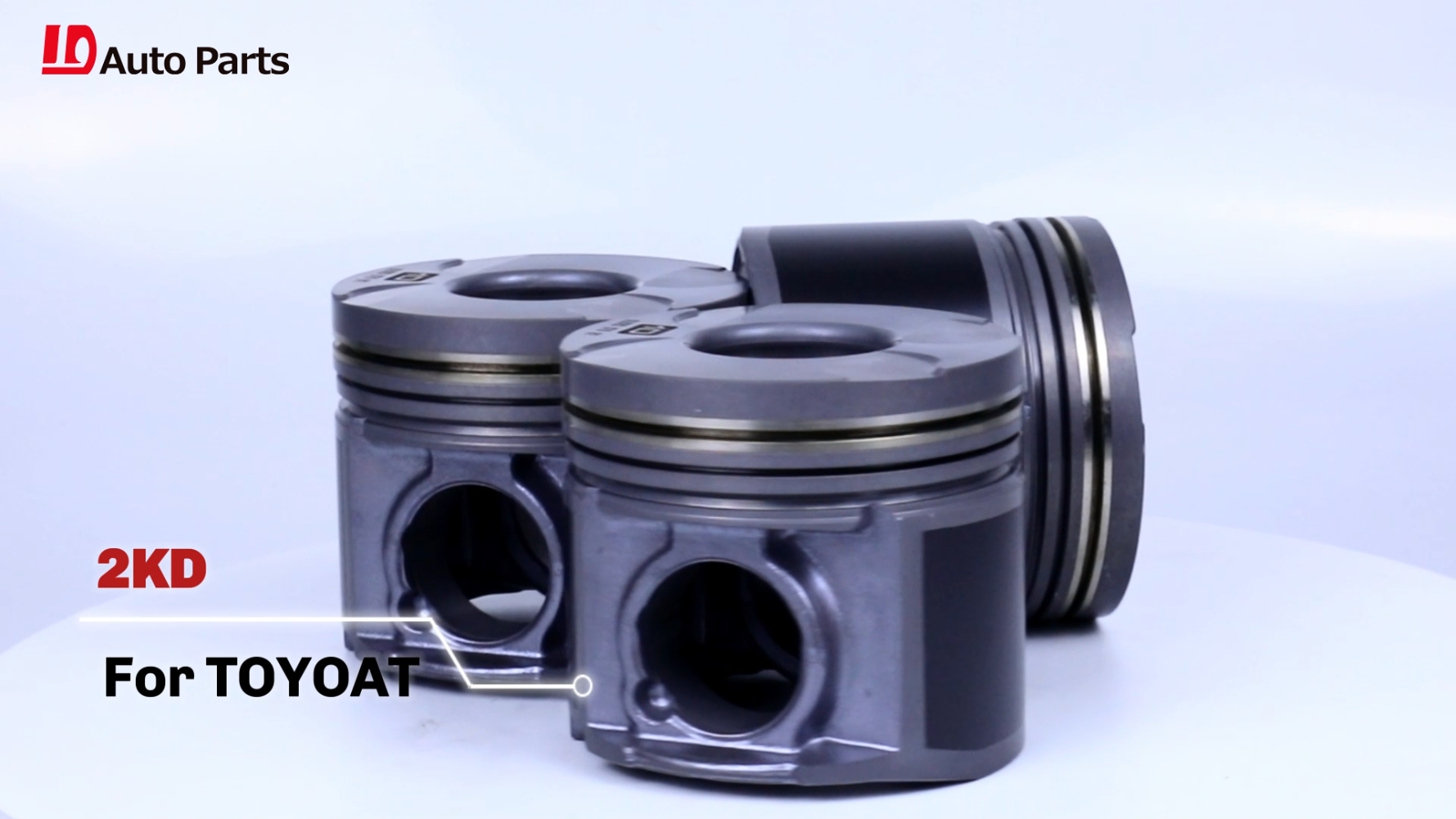 1D Auto Parts 2KD PISTON, дэманструйце відэа