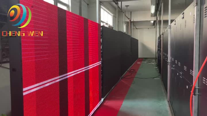 Led Screen Wall Aging Test Bulk Production