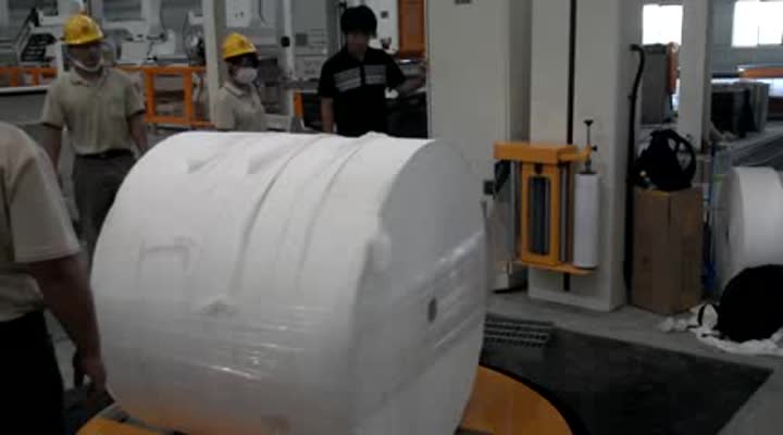 Stoffen roller verpakkingsmachine, rekfolie wikkelmachine te koop.mp4