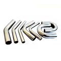 Custom Stainless Steel and Aluminum Mirror Polish Pipe Fittings - 0-180 Degree Bend Mandrel Elbow1