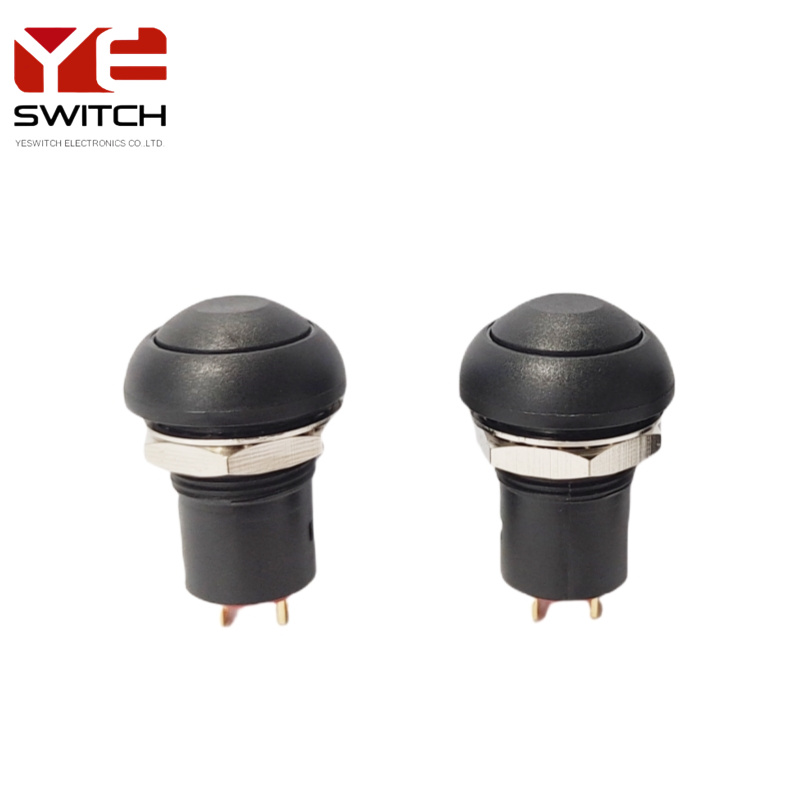 Yeswitch 12mm IP67 IP Automotif Tekan Butto