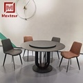 Modern Metal and Ceramic Round Dining Table Sets for Dining Room1