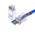 Wholesale Ethernet RJ45 Cat5e Cat6 Connectors with 8P8C Modular Plug UTP1