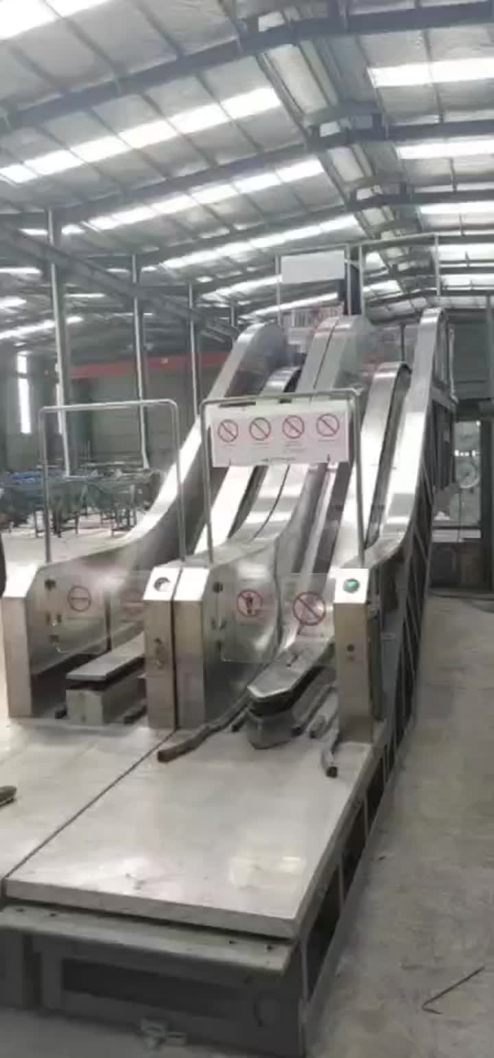 shopping cart escalator
