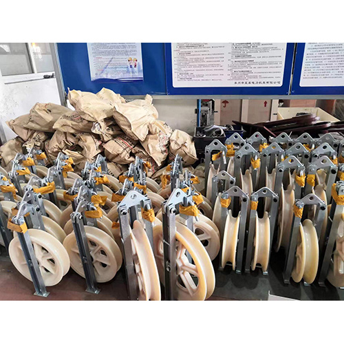 132 pieces of stringing pulley blocks shipped to Philippines