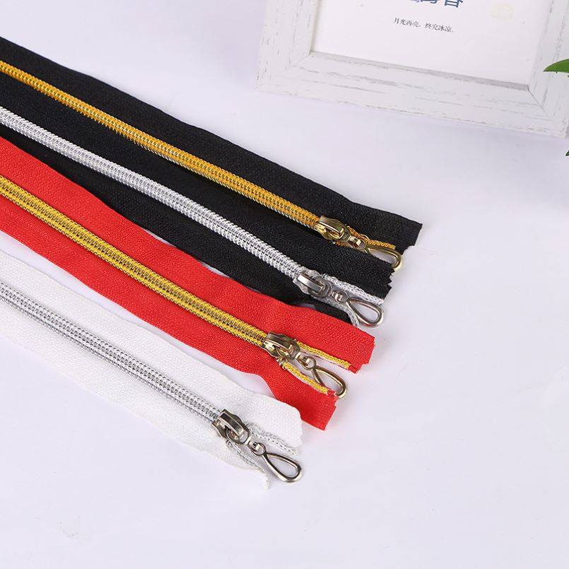 10Inch long metal zippers