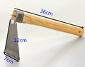 Wooden Handle Hoe1