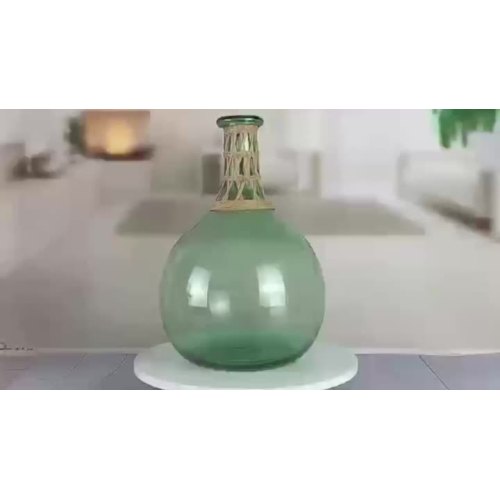 wholesale stock Glass Decorative Floor Vase