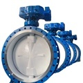 Factory Price WCB 304 Triple Offset Butterfly Valve with Metal Seal Eccentric Butterfly Valve1