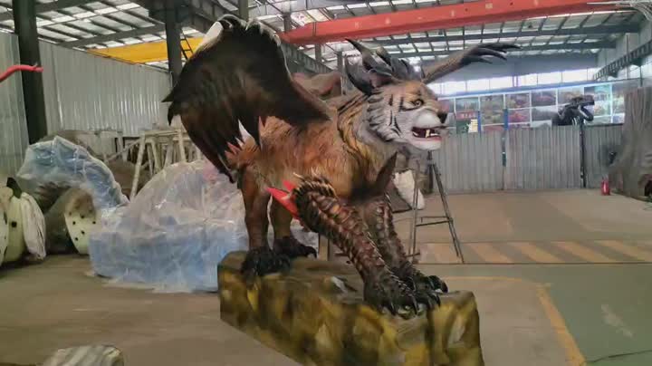 Realistic animatronic monsters