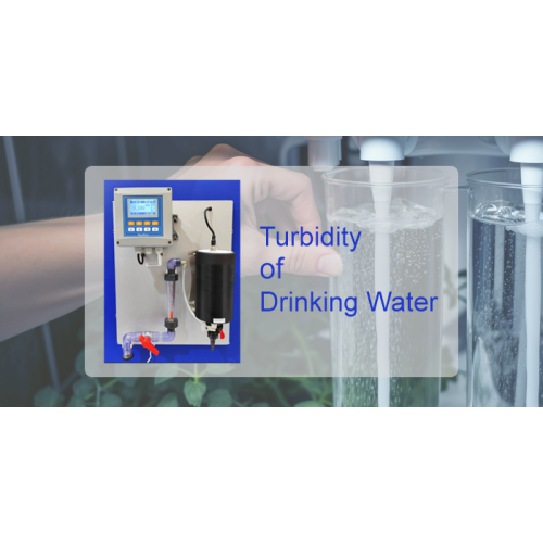 What turbidity range is safe for drinking water?