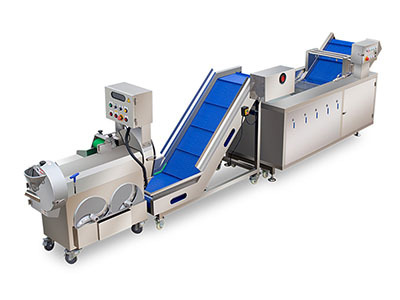 A linha de processamento de vegetais Tensheng resolve dificuldades na indústria