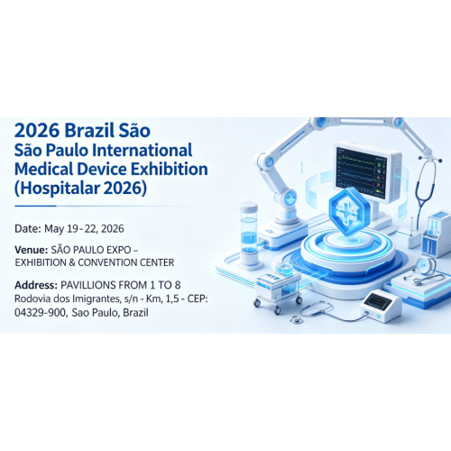 تدعوكم شركة Zhejiang Renxiang Medical Devices Co., Ltd. للقاء في Hospitalar 2026 في ساو باولو، البرازيل