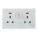 YUNDO OEM Modern Light Luxury Eco-Friendly Waterproof Home Switch Wall Sockets - Wholesale1