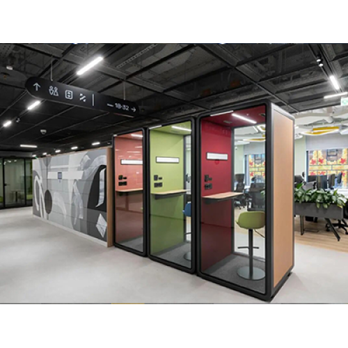 HECOR Office Pods: Silêncio para Foco, Inteligência para Colaboração