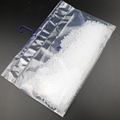 Custom logo printing smell proof zipper lock plastic bag Powder free  zipper bag with hanger hook1