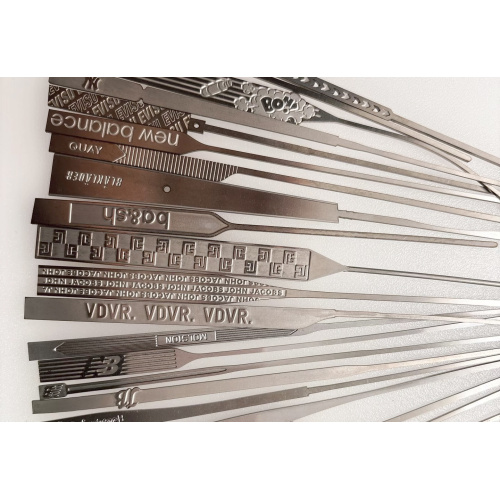 Eyeglass Copper Pins with Custom Etched Logos: Precision Branding by Meilunmei