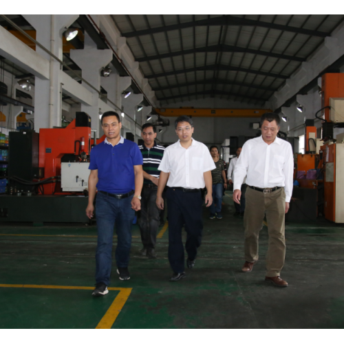 Em 2019, Chen Xianliang, prefeito do distrito de Jiangcheng, da cidade de Yangjiang, veio à nossa empresa para orientar nosso trabalho.