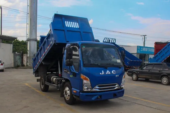 Praktikal JAC 4X2 3.3m 3.5cbm 115HP Trak Punggah Sendiri Kompak1