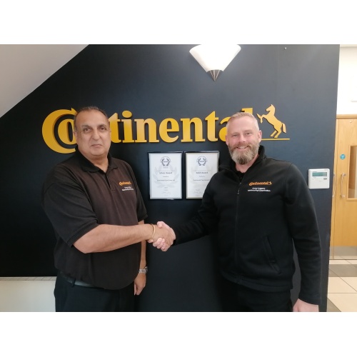 Continental Tyre Group Ltd receives RoSPA Gold Award for health and safety achievements