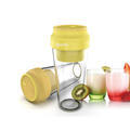Cordless Portable Blender: 65W DC Motor 400ml Shake Tritan Bottle USB Rechargeable1