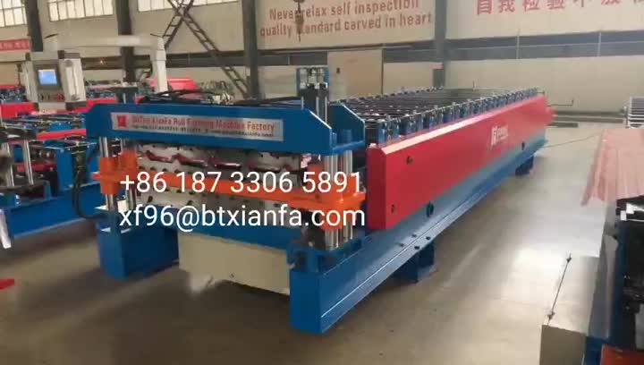 TR4 Tr5 Roll Forming Machine para Chile