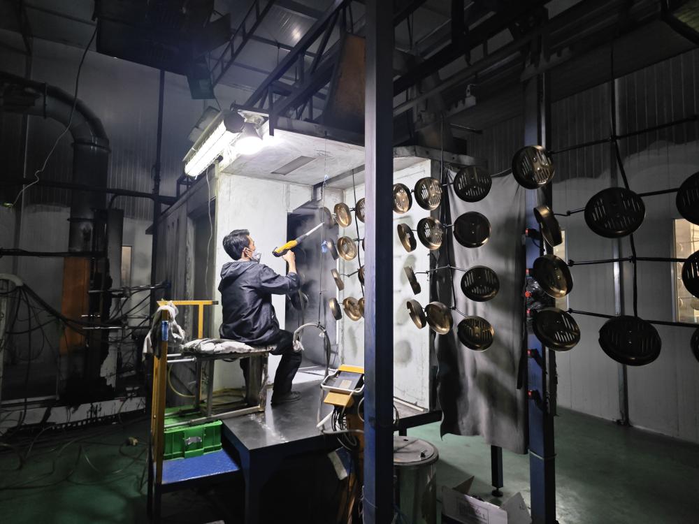 Factory interior