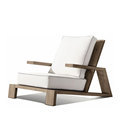 Luxury Hotel Teak Furniture: Outdoor Sofa for Garden and Open-air Spaces1