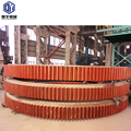 Large Open Girth Gear Spur Helical Tooth Gear Ring for Sugar Factory1