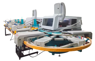 Double Digital Oval Hybrid Printing Machine