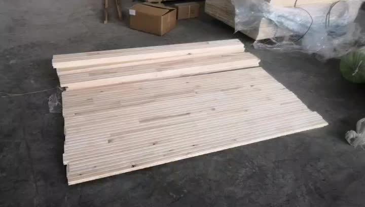 Sitio de inspección para panel de madera