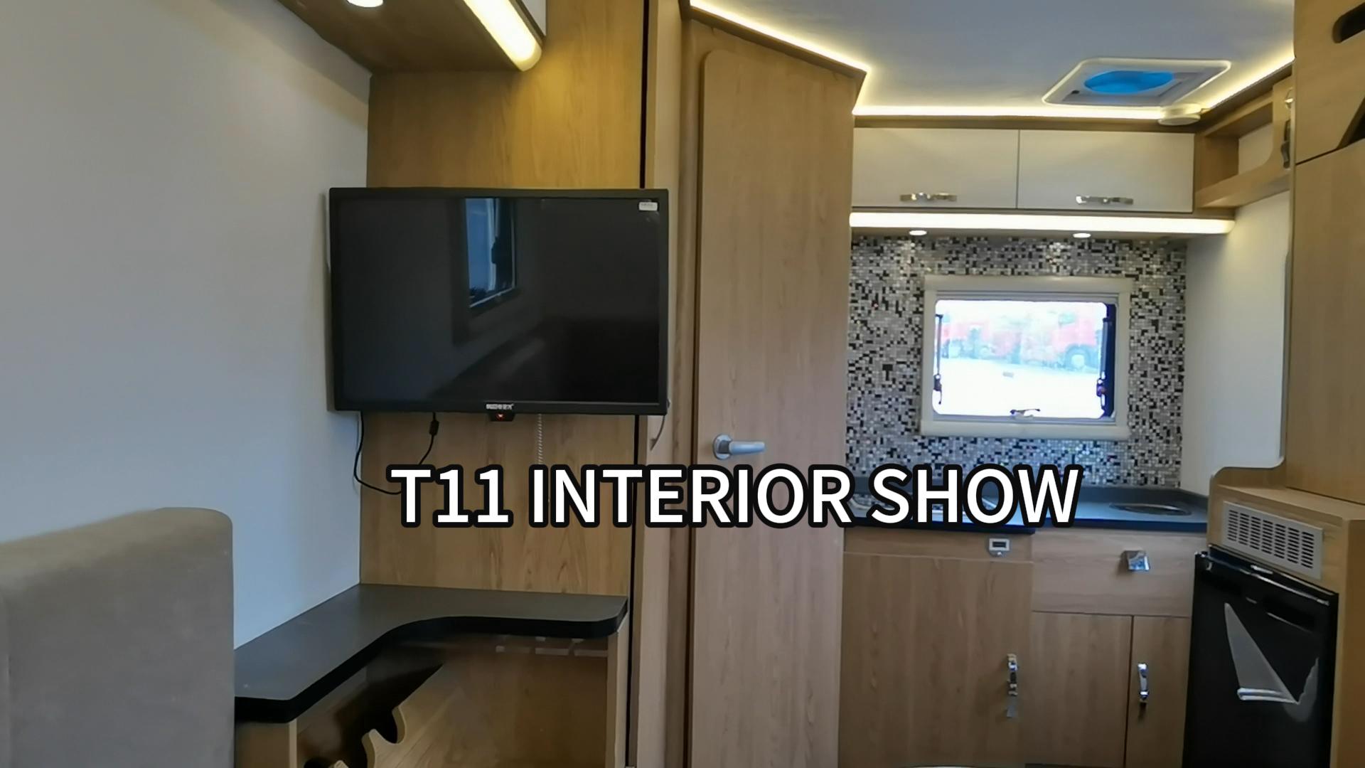 T11 hardtop caravan interior show