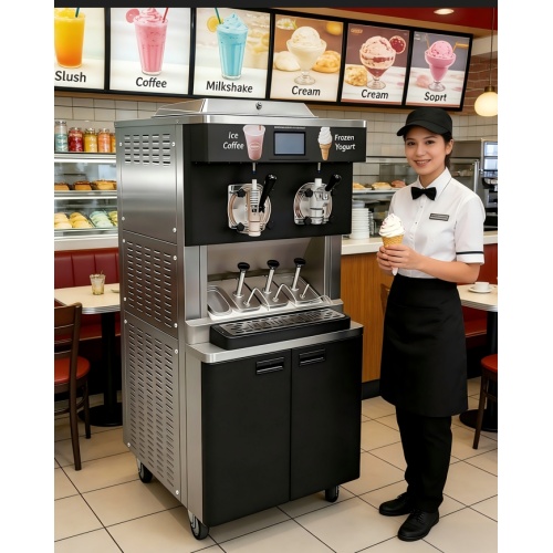 Nieuwe combinatievriezer gelanceerd: alles-in-één vloerstaand apparaat met dubbele functie voor premium diepvriesdesserts