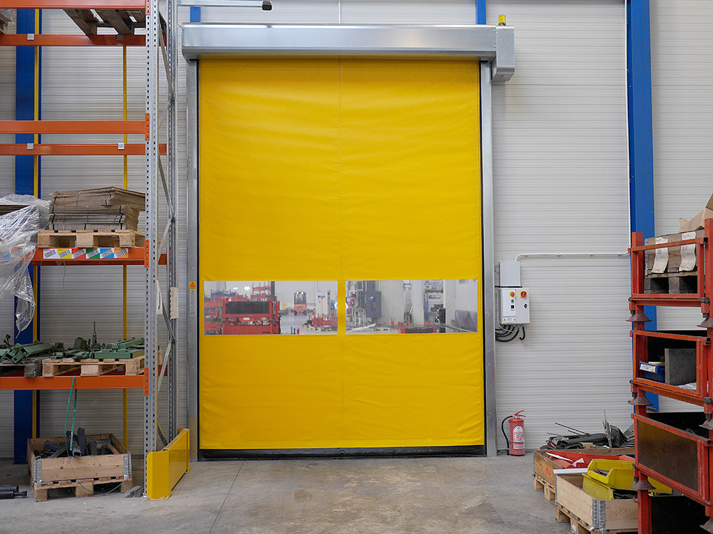 AirTight Lister PVC PVC High Speed ​​Rolling Doors