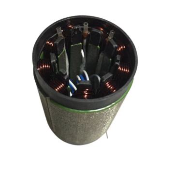 Internal stator winding