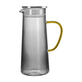 Wholesale Hot Sale 1350ML Heat Resistant Borosilicate Glass Water Pitcher1