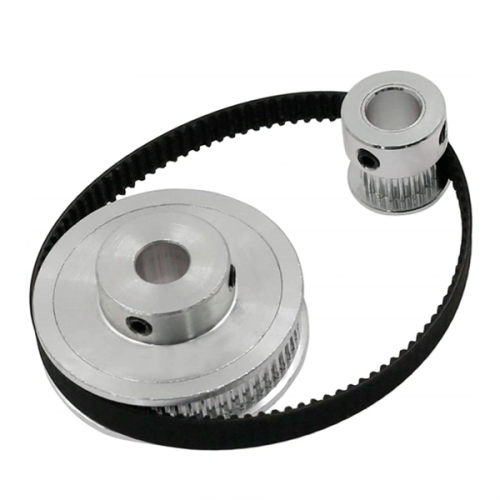  Video1 Trapezoidal Teeth Timing Belt Pulley