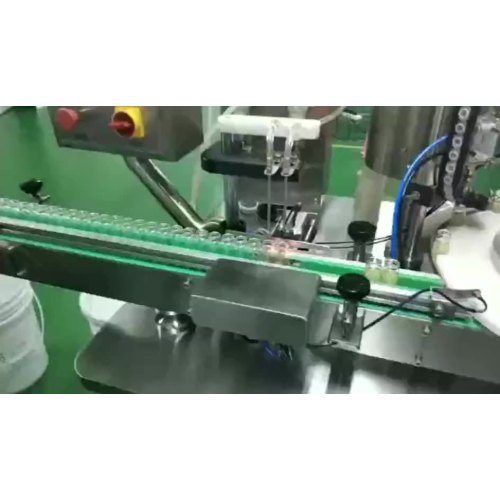 Automatic high speed blood collection reagent test tube vial filling capping labeling machine1